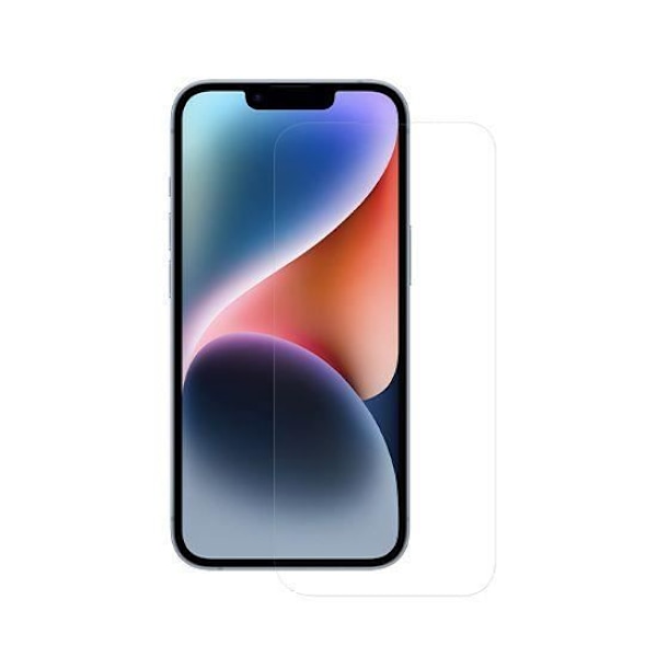 Skärmskyddsglas - MW - iPhone 14 Plus - Härdat glas - Genomskinlig - 0,33 mm Transparent