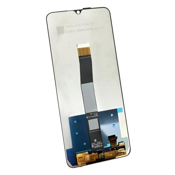 LCD-skærm - Xiaomi - Redmi 10C - Touchscreen - Sort - Høj Kvalitet Svart