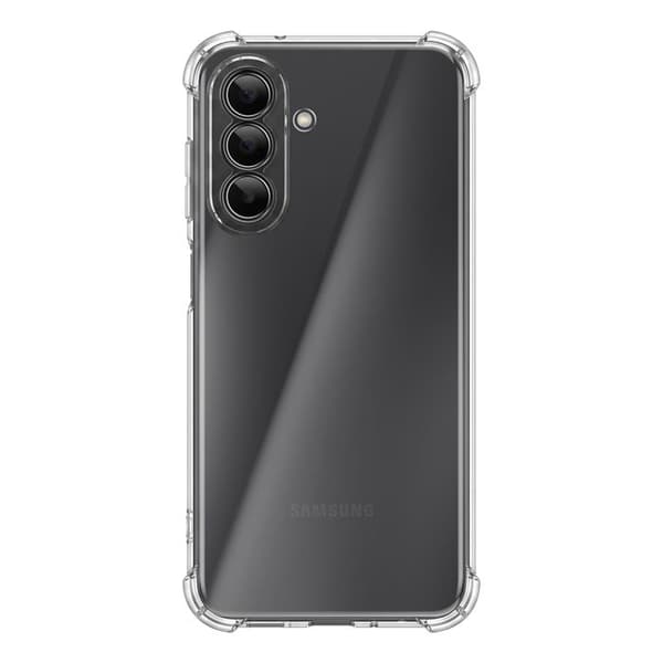 Silicone Cover til Galaxy A27 med Forstærkede Hjørner Transparent Vit