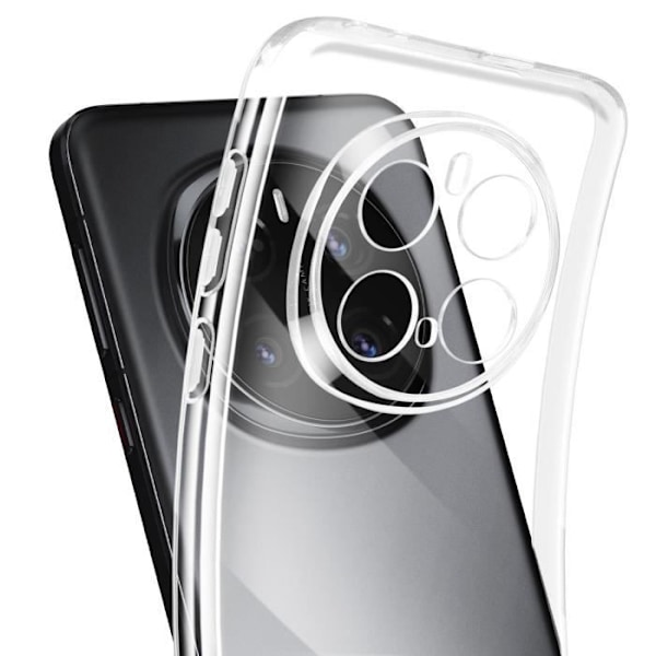 Siliconfodral för Honor Magic 7 Pro, Transparent Akryl Baksida Transparent