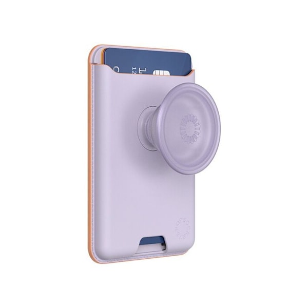 Mobilepuhelimen lisäosa Popsockets Korttipidike PopWallet MagSafe laventeli