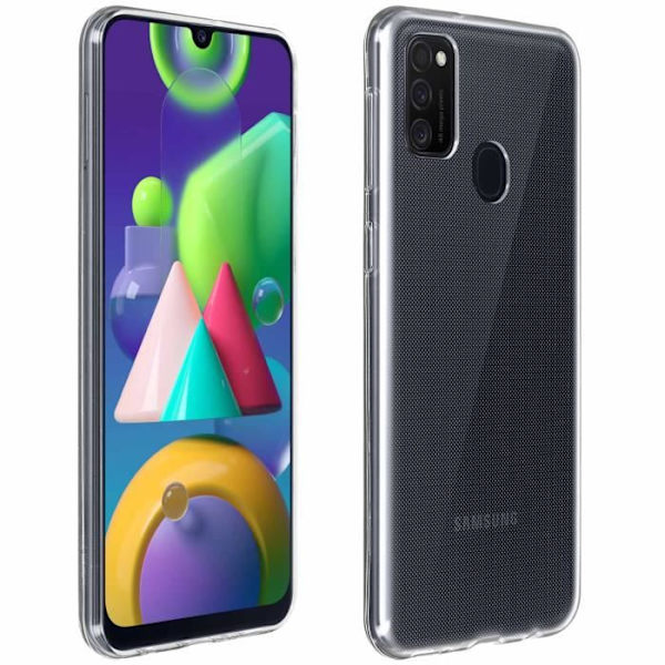 Coque - AVIZAR - M21 / M31 / M30s - Silikon Flexibel - Ultra tunn - Transparent Transparent