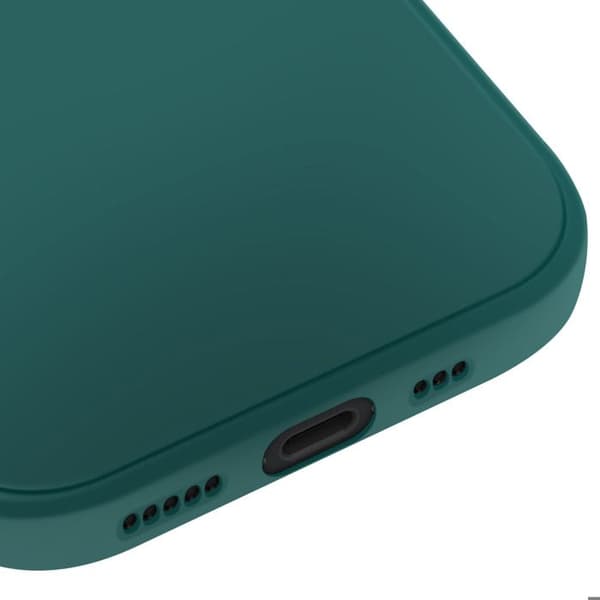 Siliconfodral för iPhone 17 i Mörkgrön Ultra Resistenta Grön