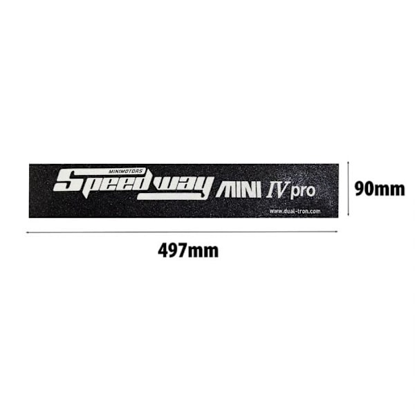 Grip Deck til Speedway Mini 4 og 4 Pro Antiskrid-tæppe Minimotors Sort Svart