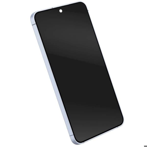 Fuld OLED-skærm - AVIZAR - Galaxy S24 - Sort/Blå - Forassemblet - Integrerede Flex-forbindelser Svart blå