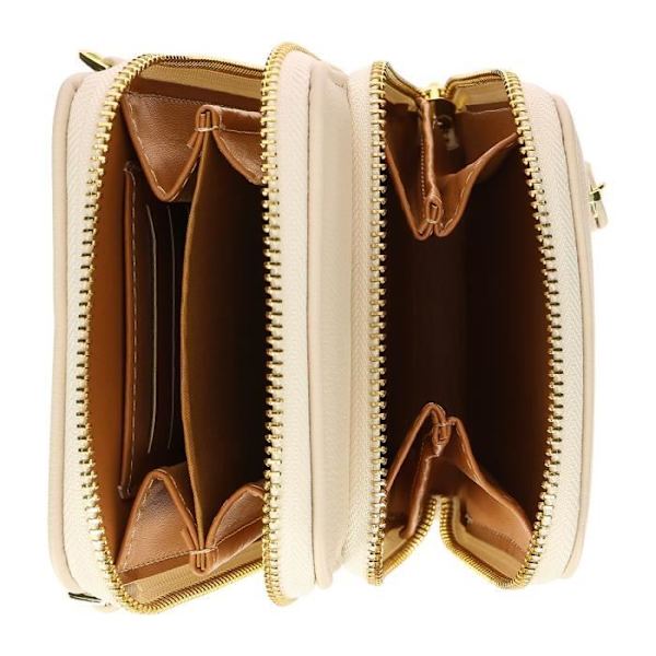 Urban skuldertaske med flere rum - Gallantry Paris - Beige Beige