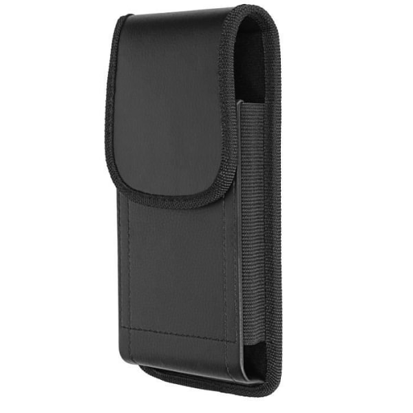 Smartphone bältesväska 6,7 till 6,9 tums magnetisk stängning svart