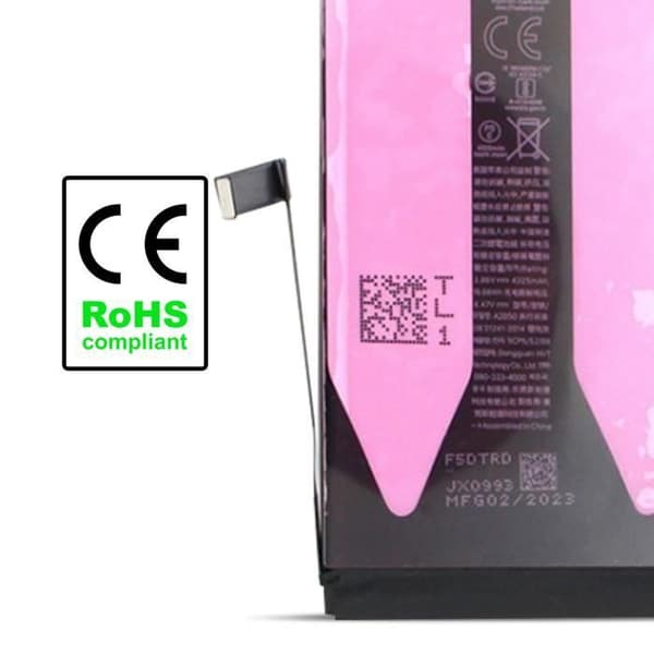 Intern batteri - AVIZAR - iPhone 14 Plus - Kapacitet 4323mAh - Litiumjon - Inkluderade lim
