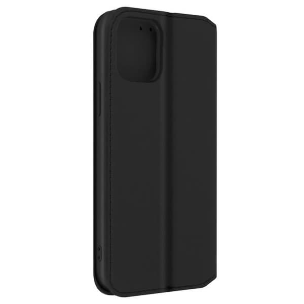 Housse Folio - Apple - iPhone 12 Pro Max - Sort - Videostander - Kortlommer Svart