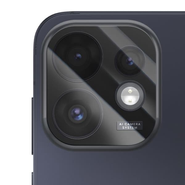 Kamerabeskyttelse til Oppo Reno 16 Monobloc Design Sort Transparent