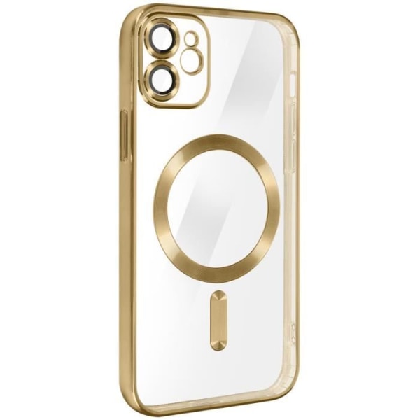 MagSafe iPhone 11 etui Silikone guld Magsafe etui