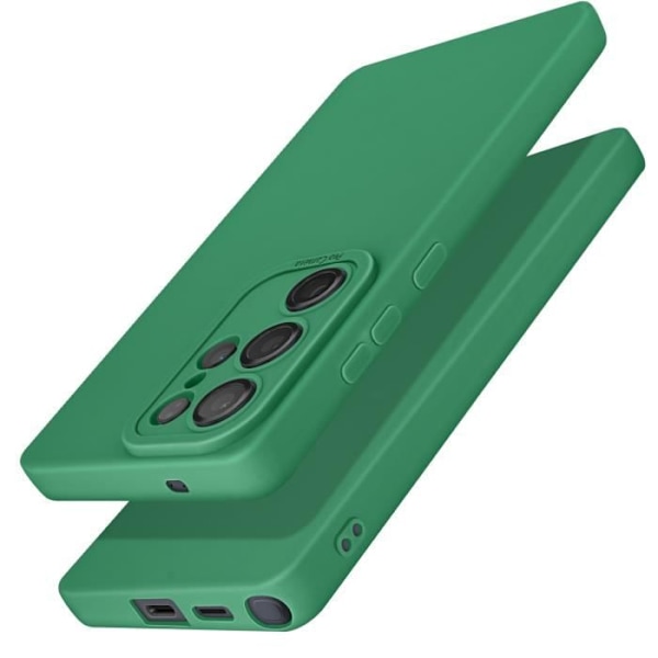 Coque för Samsung Galaxy S25 Ultra Silikon Matt Grön Grön