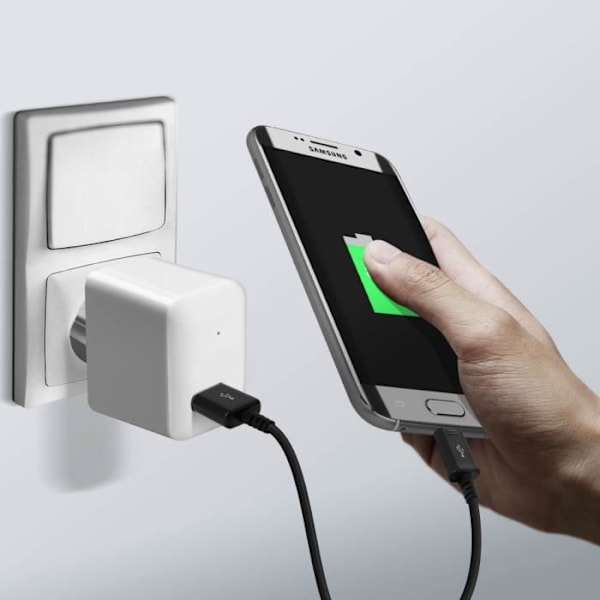 USB till Micro-USB Laddnings- och Synkronkabel 1m APCBU10BBE Original Samsung Black