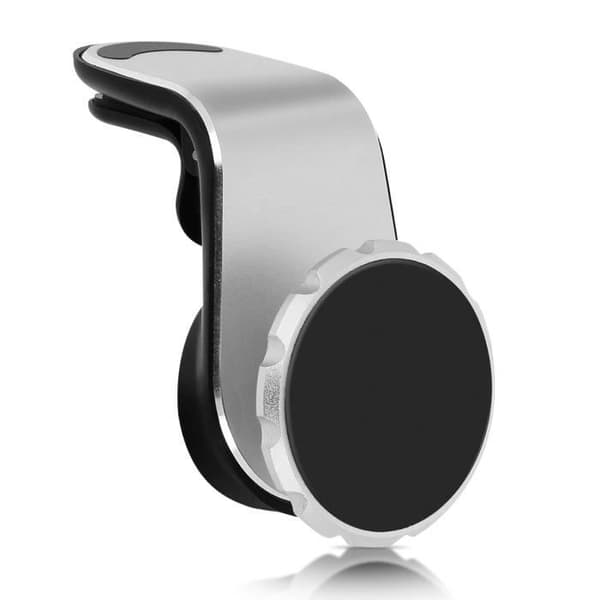 Støtte til bil - AVIZAR - Magnetisk system - Metal - Rotationsbart Silvergrå