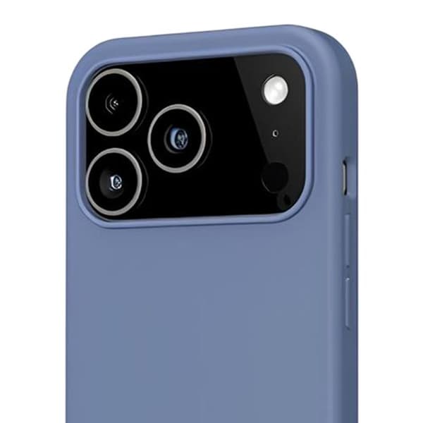 Siliconfodral för iPhone 17 Pro Kompatibel med MagSafe MW Blå Blå