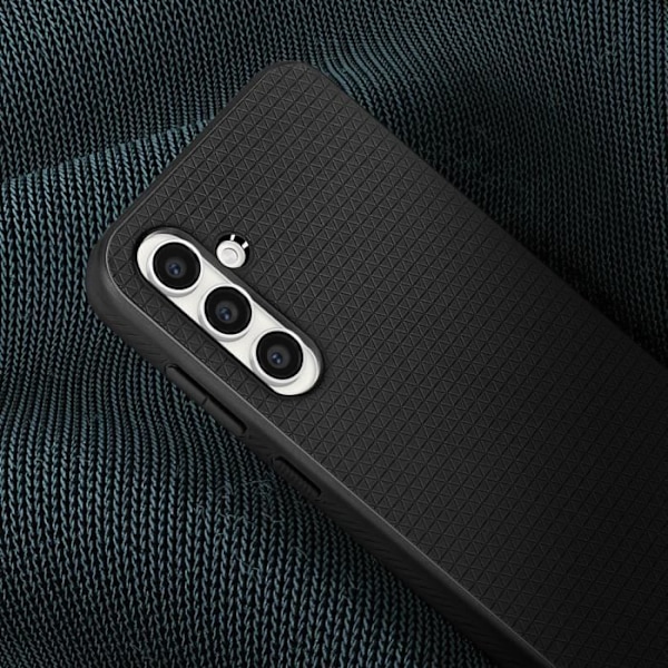 Spigen Liquid Air Skyddsfodral till Samsung S23 FE - Svart geometriskt mönster Svart