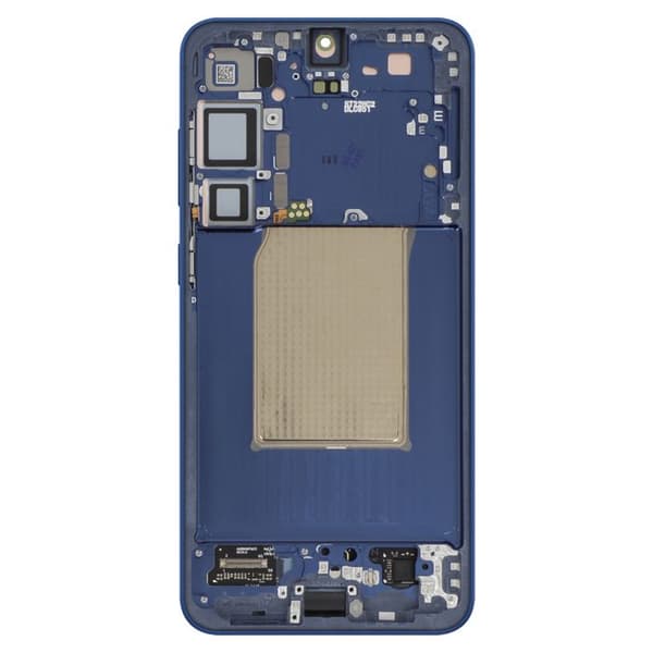 Fullskärm AMOLED för Galaxy S25 Plus Service Pack med Samsung Chassi Blå natt Blå