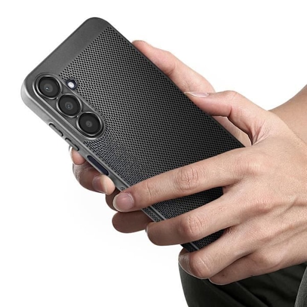 Taske til Samsung A25 5G - AVIZAR - Rigid Letvægts Luftigt Design - Sort Svart