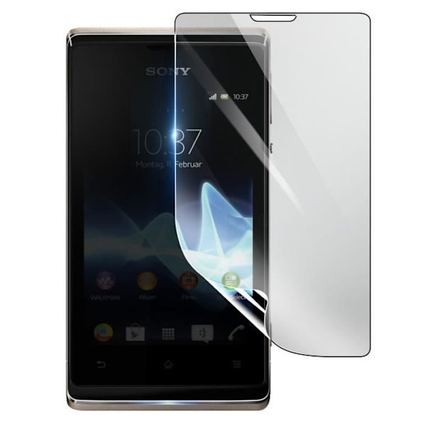 Näytönsuoja - 3MK - Sony Xperia E - Iskunkestävä Hydrogeeli - Naarmuuntumaton - Läpinäkyvä Transparent