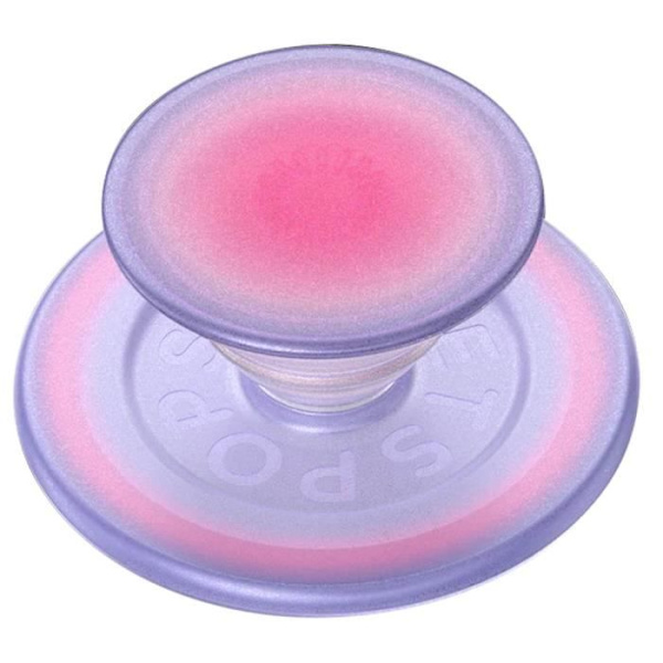 PopGrip MagSafe Aura Glitter Grip Hold och mångsidigt stöd Popsockets Lila Lila