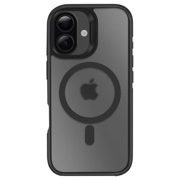 MagSafe Cover - AVIZAR - iPhone 17 - Sort - Forstærkede Hörner - Hårdt Beskyttelse Svart