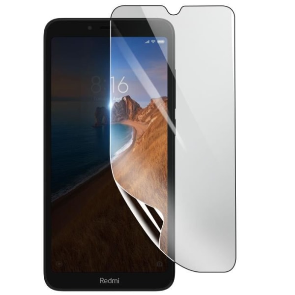 Näytönsuoja - 3MK - Xiaomi Redmi 7A - Iskunkestävä Hydrogeeli - Läpinäkyvä - Naarmuuntumaton Transparent