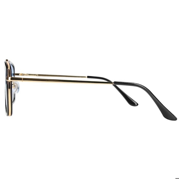 Solfri Aviator CV2127 Gradient Linser UV400 Sort / Guld Svart