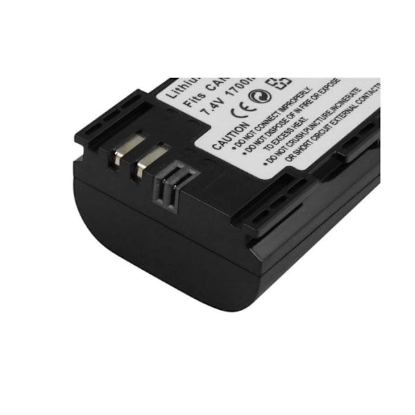 Akkupaketti 7.4V 1700mAh Kameroille Yhteensopiva Canon LP-E6 LP-E6N