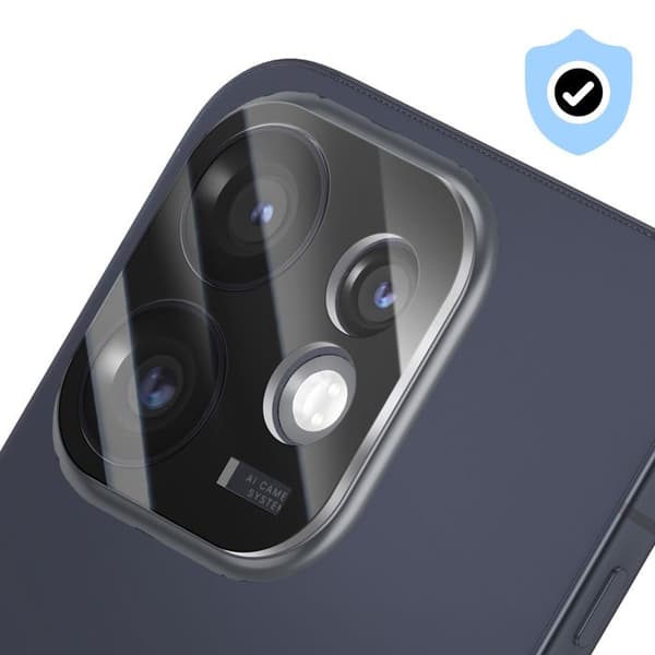 Kamerabeskyttelse til Oppo Reno 16 Monobloc Design Sort Transparent