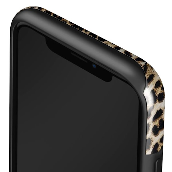 Fodral för iPhone 11 Elegant Mönster Spelare Burga Brun kastanj