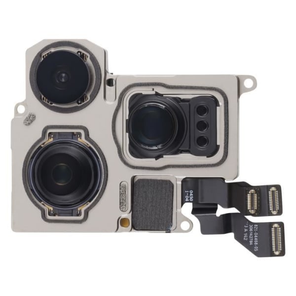 Bagkamera - RELIFE - iPhone 15 Pro Max - Sort - Udskiftning af hovedsensor Svart