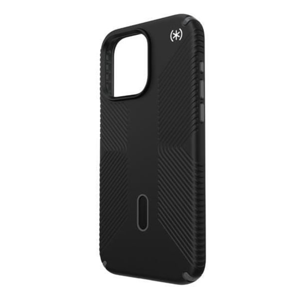 Coque - Speck - Predisio2 Grip - iPhone 15 Pro Max - Sort/Grå - Høj beskyttelse Svart grå