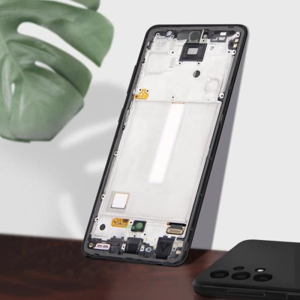 LCD-skärm - Samsung - Galaxy A52/A52s - Original - Svart - 5,5 tum Svart