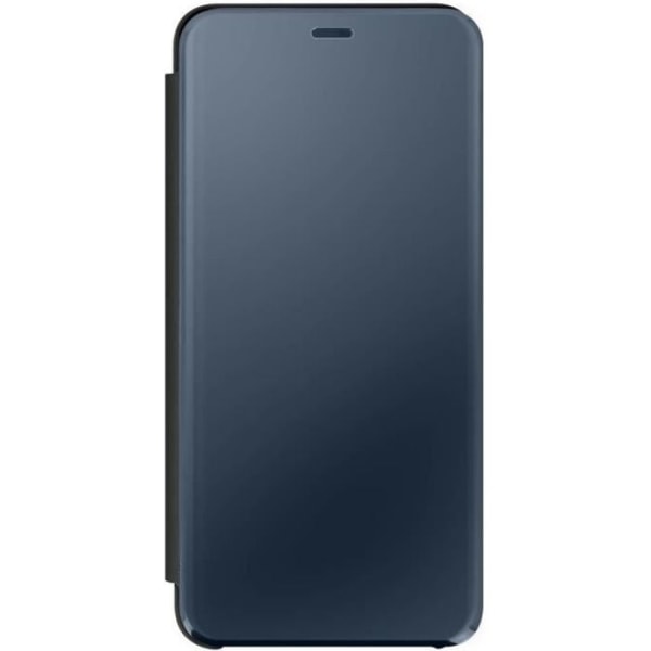 Cover - AVIZAR - Oppo Find X3 Lite - Gennemskinnelig flap - Spejleffekt - Videounderstøttelse Svart