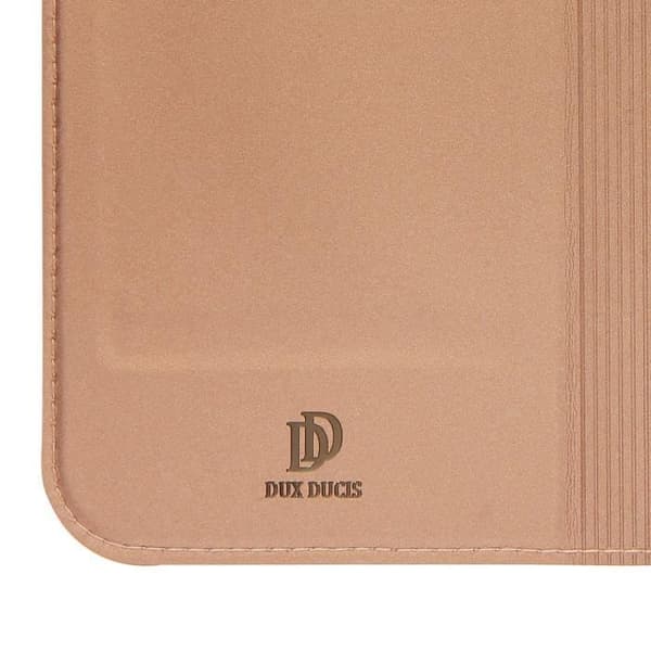 Etui til iPhone 15 Pro - DUX DUCIS - Pink - Flip Card Holder Video Support Rosa