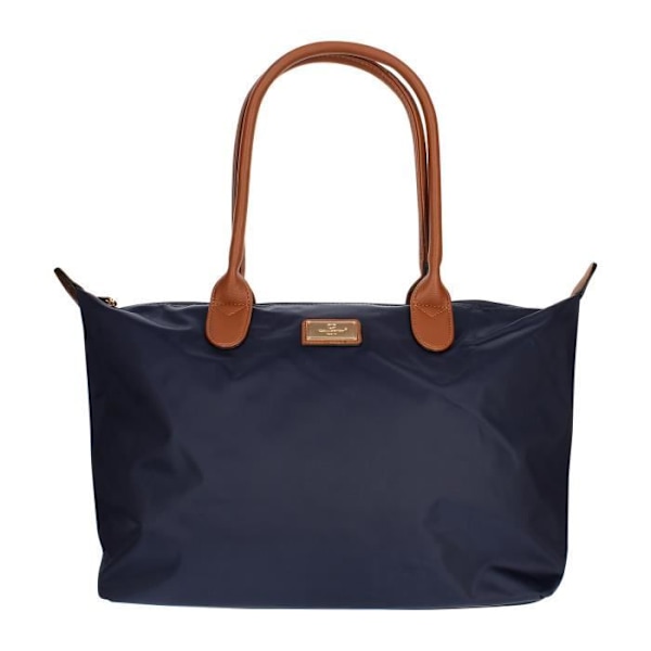 Stor håndtaske i polyester - Gallantry Paris - Midnight Blue Blå