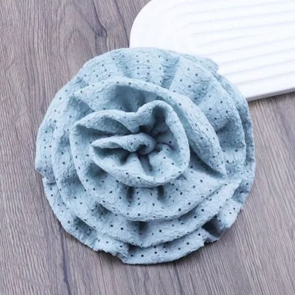 Chouchou - AVIZAR - 3D - Ajouré Tyll - Broderad - Blå Blå