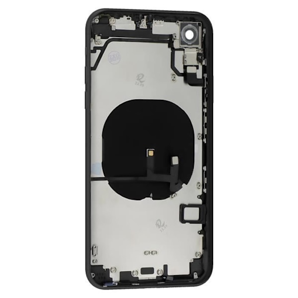 Komplett chassi för iPhone XR - AVIZAR - Svart - Centralram och bakruta Svart