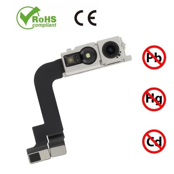 Framkamera - RELIFE - iPhone 15 Pro Max - Selfie-sensor 12MP - Svart Svart