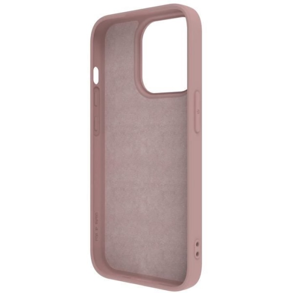 Suojakuori iPhone 15 Prolle Soft Touch MagSafe-yhteensopiva Muvit Pink Rosa