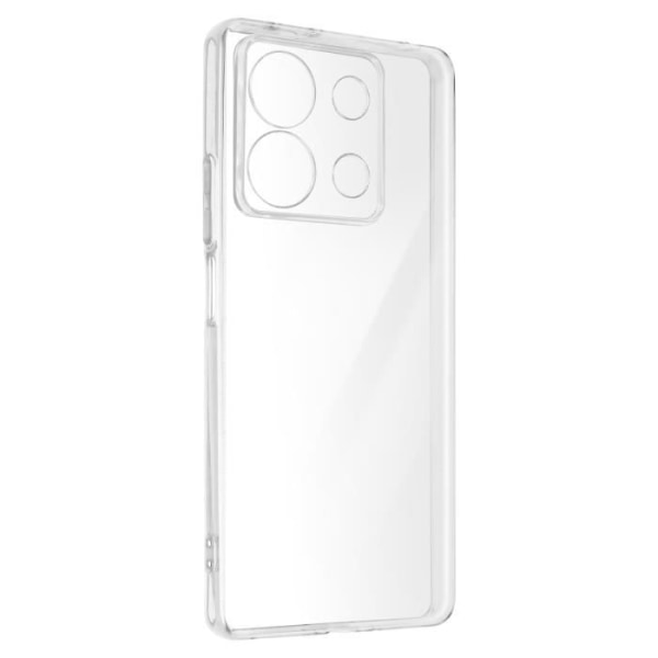 Kotelo Xiaomi Redmi Note 13 5G -kameralle suojattu silikonisuojattu ohut läpinäkyvä Transparent