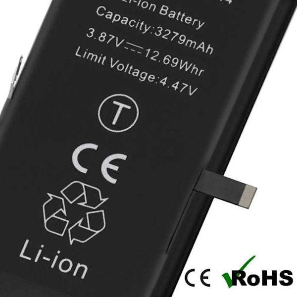Batteria Decode PCB Versio iPhone 14 3279mAh Musta - AVIZAR - BAT-PCB-14R - Litiumioni - 3,7 V Svart