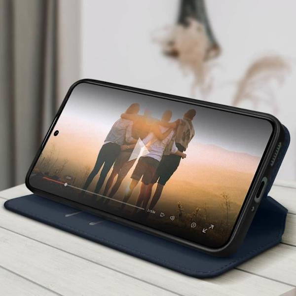 Skal till Xiaomi 13 - AVIZAR - Magnetisk flik - Videostöd - Blå Blå