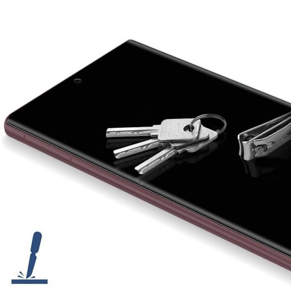 Näyttökalvo - AVIZAR - Galaxy S22 Ultra - Joustava Lateksi - Iskunkestävä - Läpinäkyvä Transparent