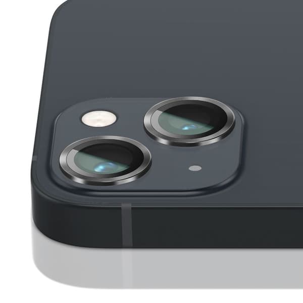 Beskyttelseskamera til iPhone 13 i hærdet glas, ridsefrit, Zanaé Graphite