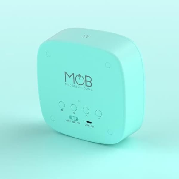 Mob - Billy Clock Touch Vækkeur & Natlys - Turkis Turkos