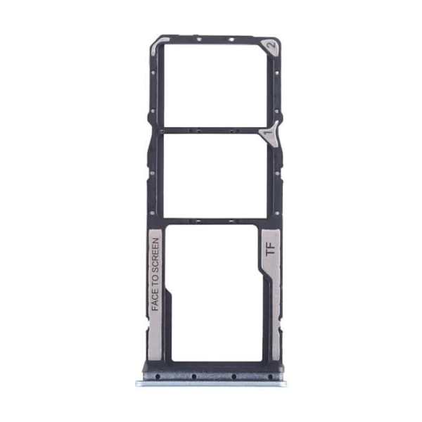 SIM-kortbakke til Xiaomi Poco C65 - AVIZAR - Blå - Dual Nano SIM og micro-SD Blå