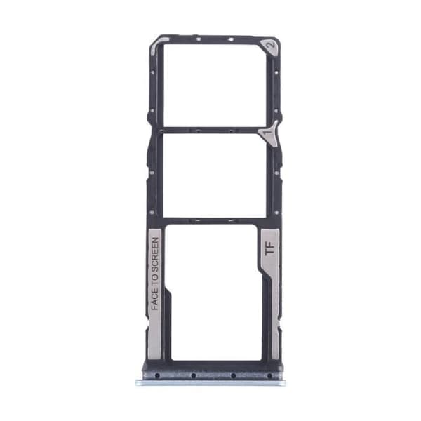 SIM-kortsfack - AVIZAR - Xiaomi Poco C65 - Blå - Dubbla Nano SIM - micro-SD Blå