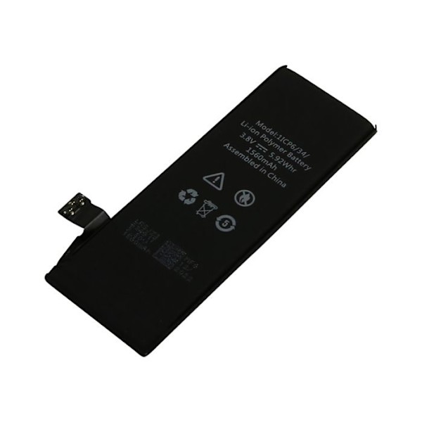 Batteri för iPhone 5S / 5C Li-Polymer 3.8V 1560mAh 5.9Wh