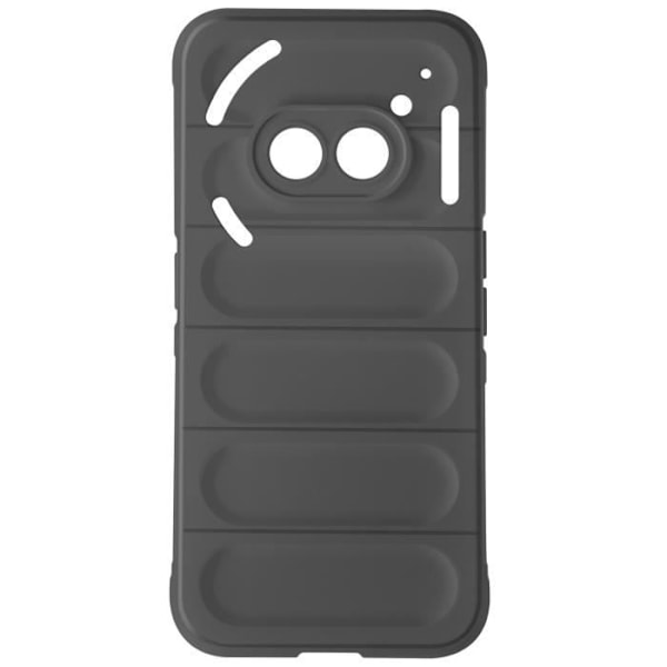 Taske til Nothing Phone 2a - AVIZAR - Sort - Blød silikone - Skridsikret design Svart
